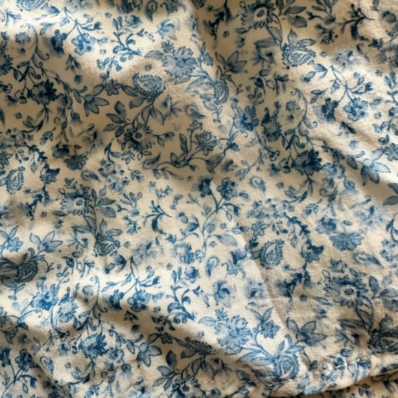 ALTARD STATE FLORAL MINI SKIRT BLUE - Picture 3 of 4